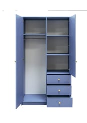 Dětský pokoj Sára II celý komplet dark blue tmavě modrý  - vnitřek