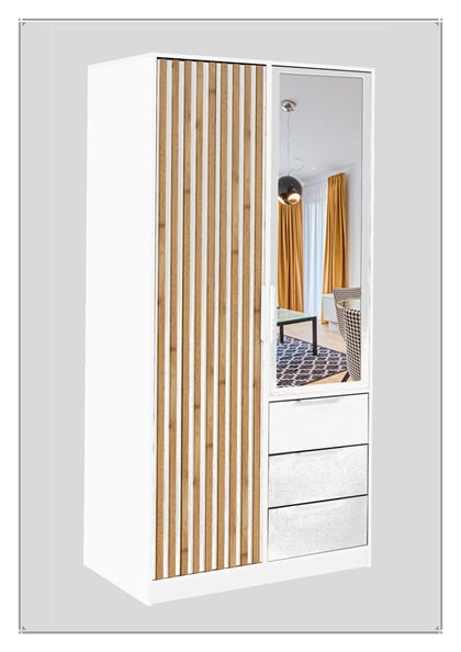 ŠATNÍ SKŘÍŇ BASILIO LUX D2 100/200/58