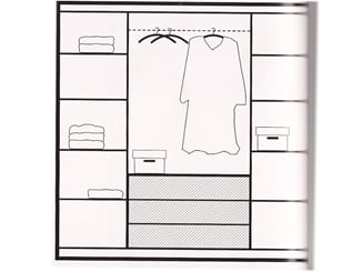 SKŘÍŇ STELA D4 196 CM  - NAKRES